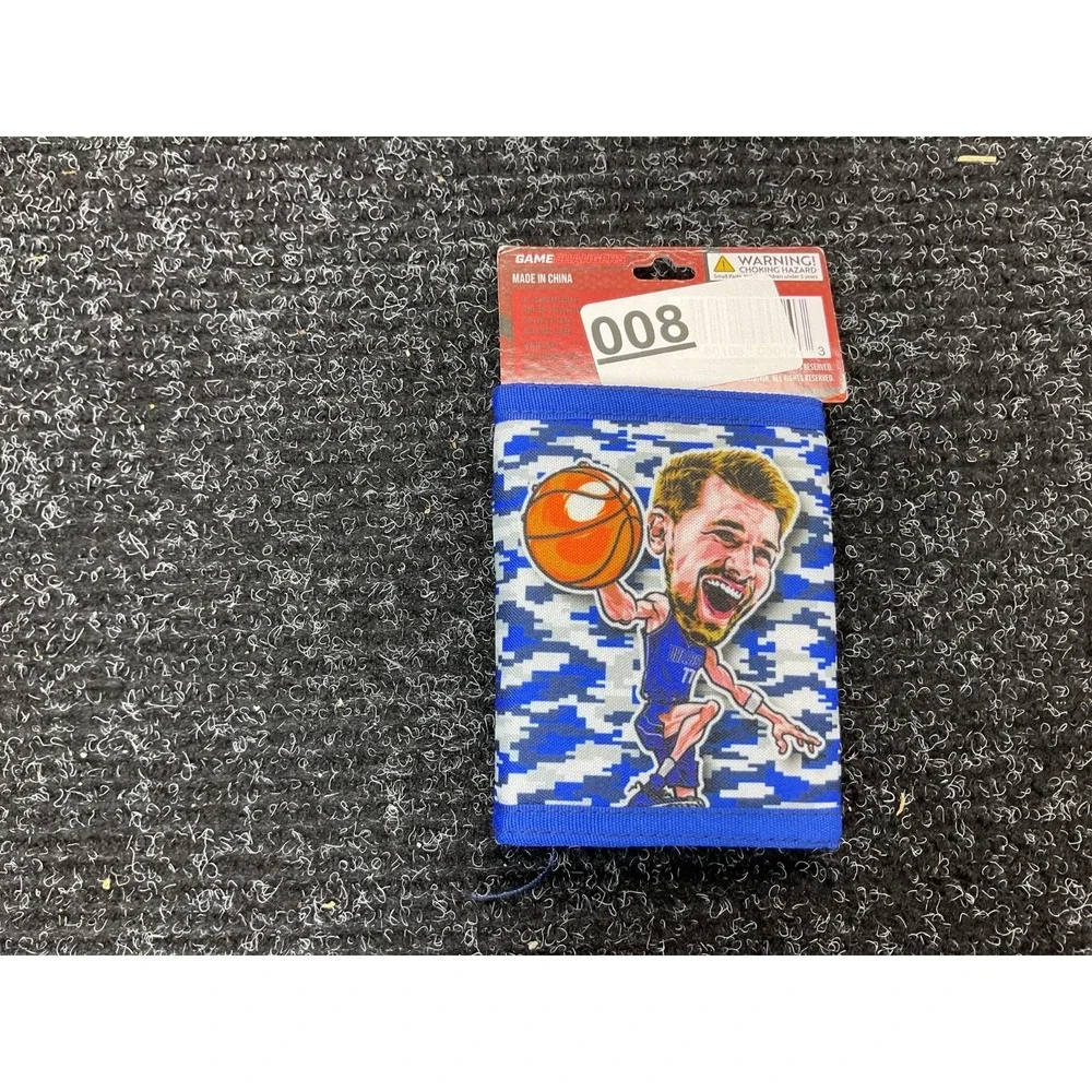 NBA Lab Dallas Mavericks All-Star Trifold Wallet Game Changers‎ New With Tags